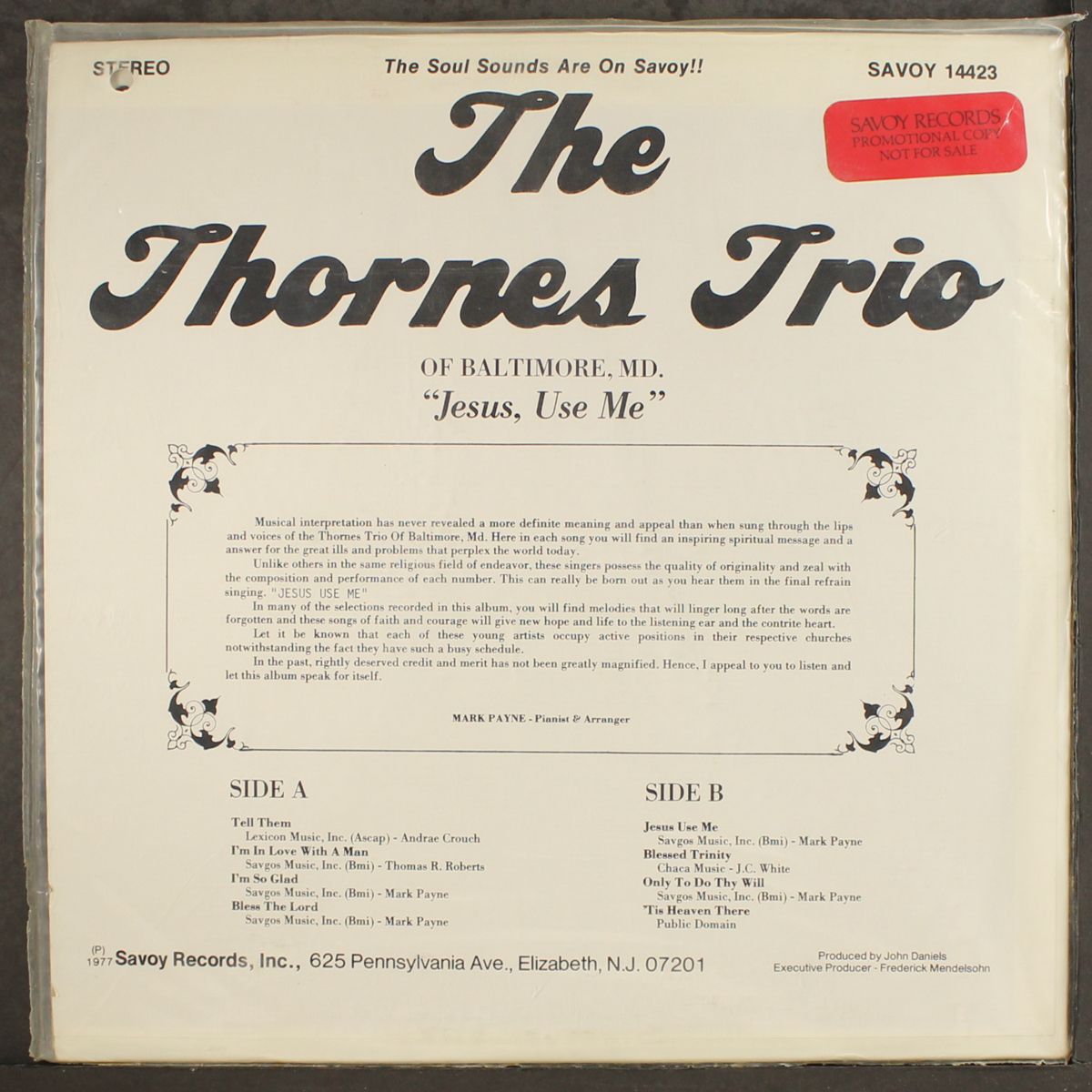 jesus, use me by THORNES TRIO