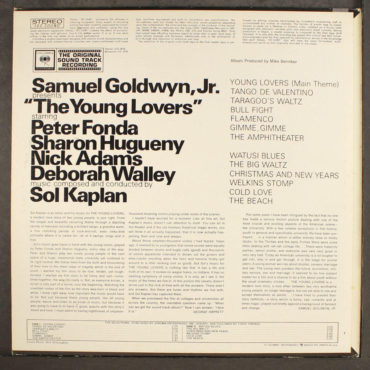 the young lovers by SOUNDTRACK
