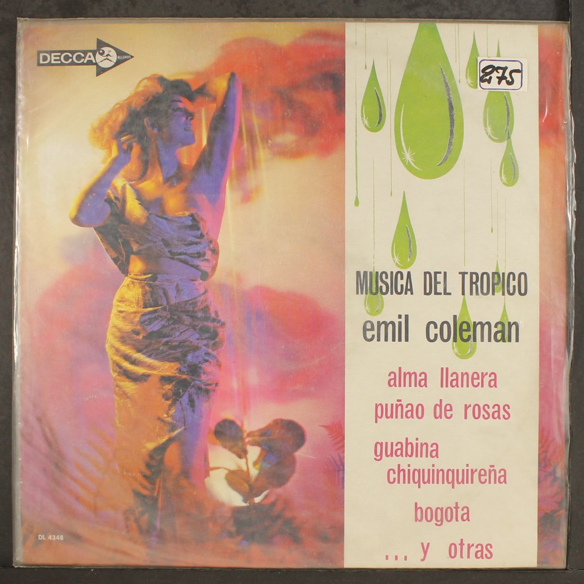 musica del tropico by EMIL COLEMAN