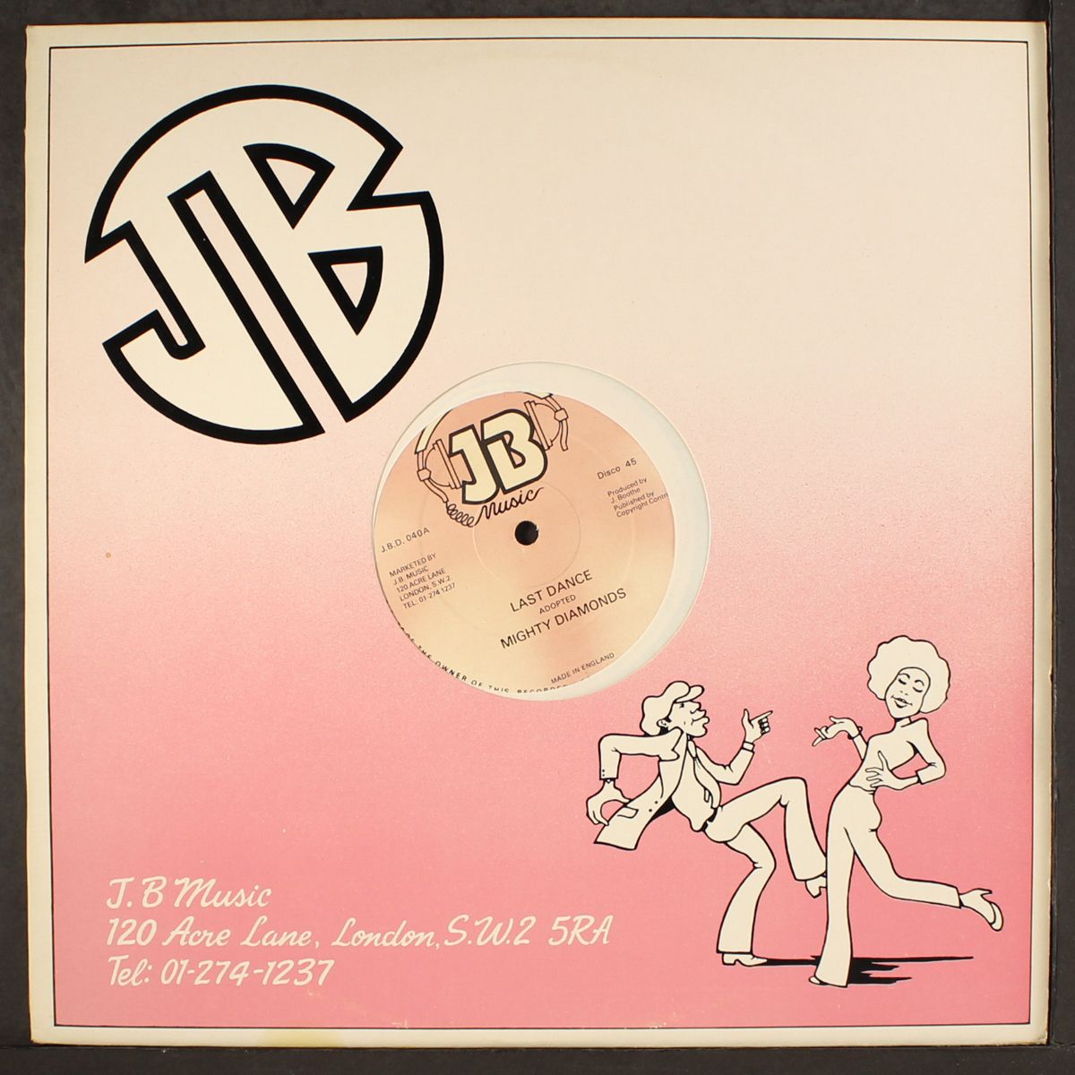 last dance / lucky by MIGHTY DIAMONDS