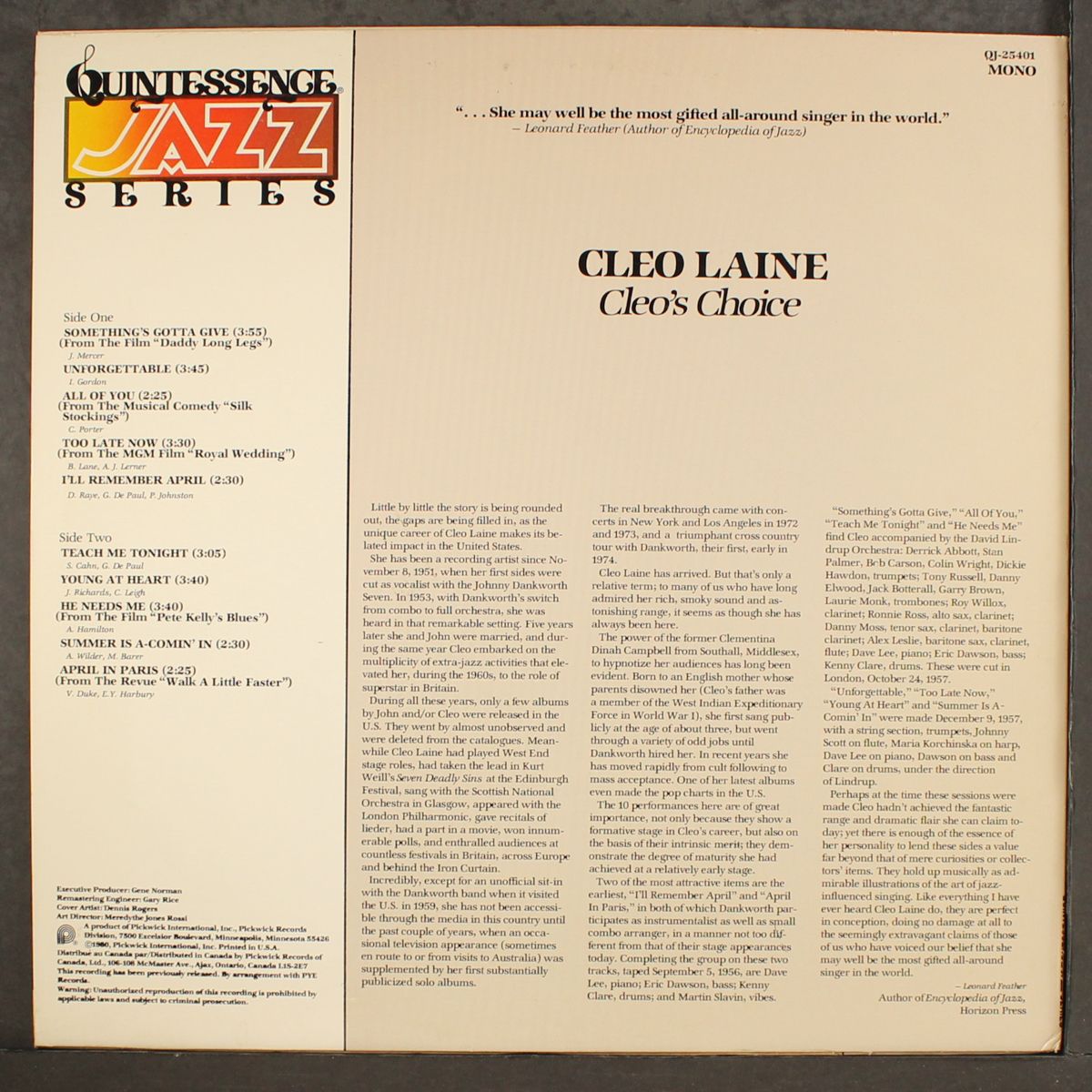 cleo's choice by CLEO LAINE