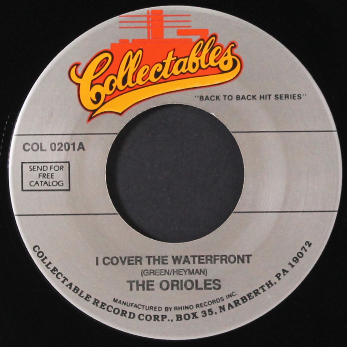 i cover the waterfront / hold me thrill me kiss me by ORIOLES