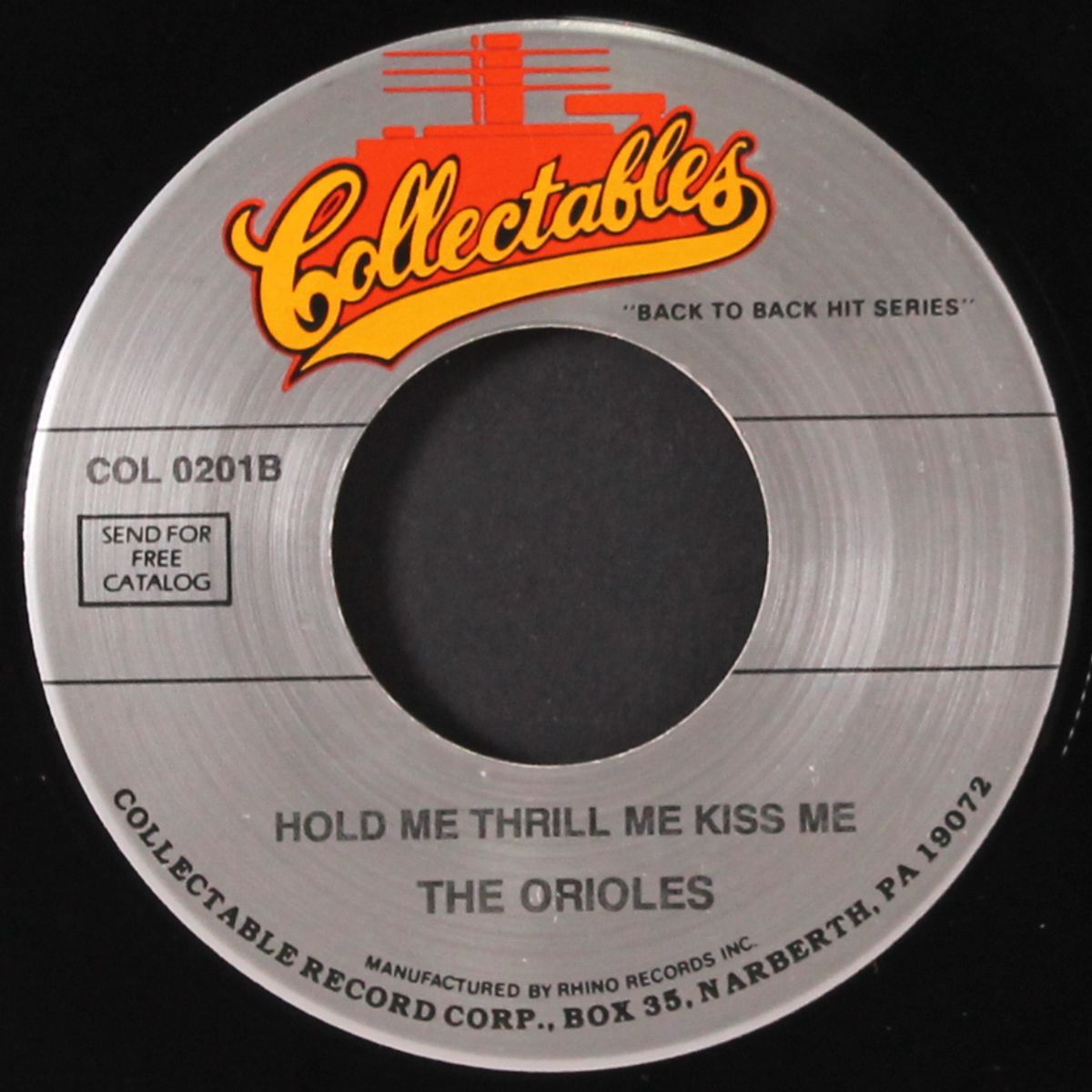 i cover the waterfront / hold me thrill me kiss me by ORIOLES