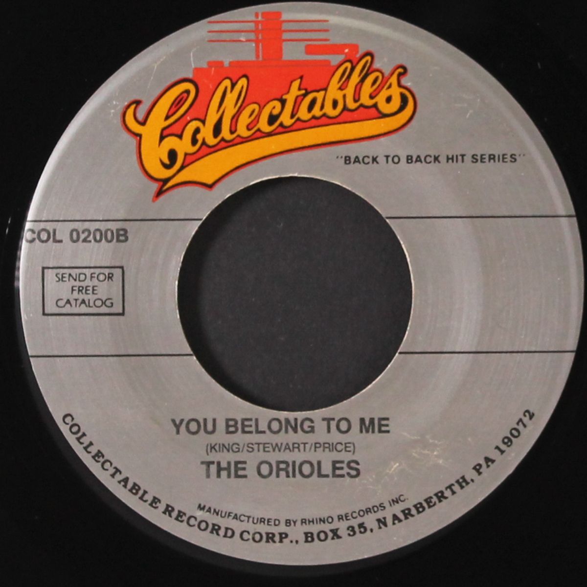 you belong to me / till then by ORIOLES