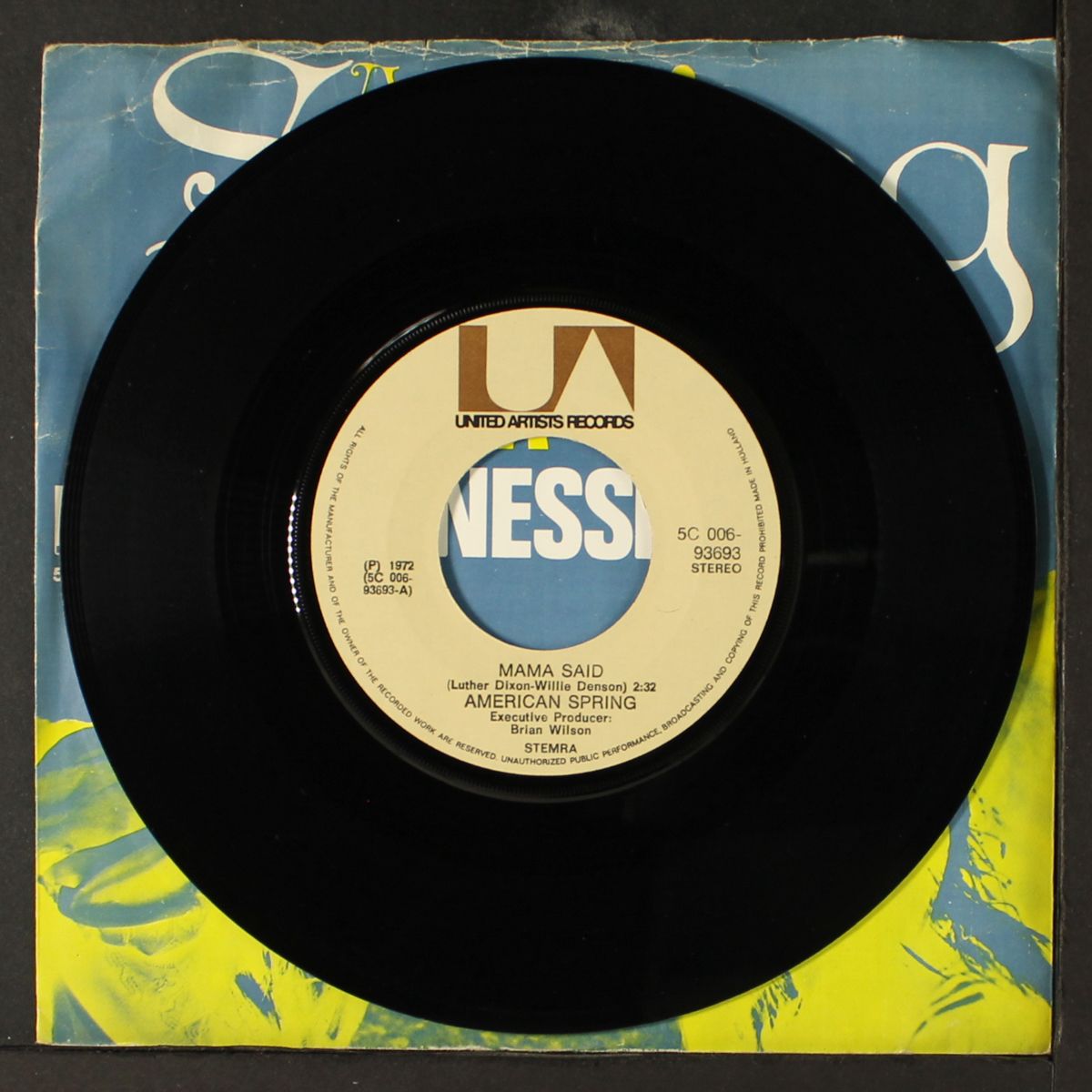 mama said / tennessee waltz by SPRING