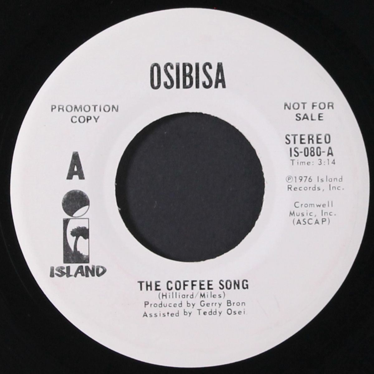 the coffee song / same by OSIBISA