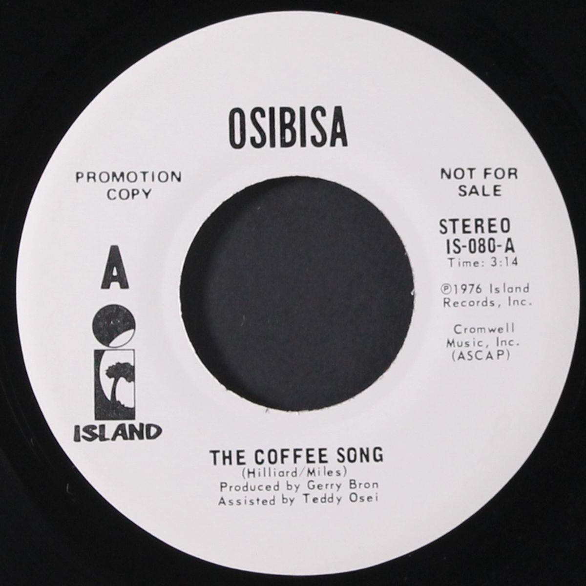 the coffee song / same by OSIBISA