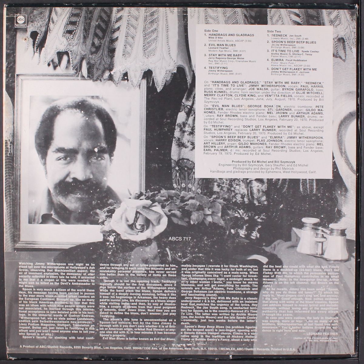 handbags and gladrags by JIMMY WITHERSPOON