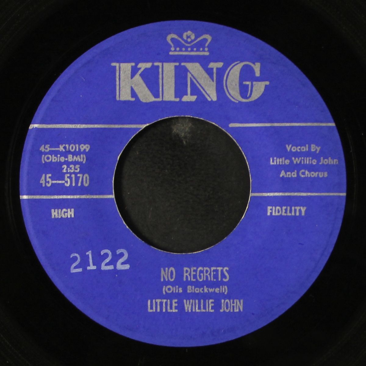 no regrets / i'll carry your love wherever i go by LITTLE WILLIE JOHN