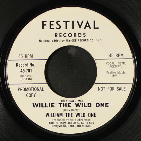 WILLIAM THE WILD ONE