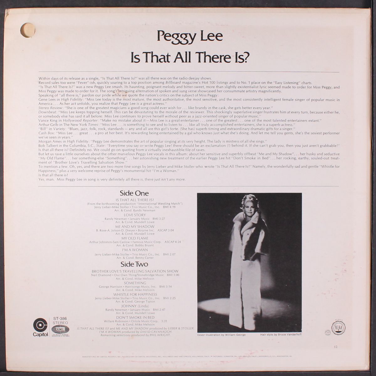 is that all there is? by PEGGY LEE