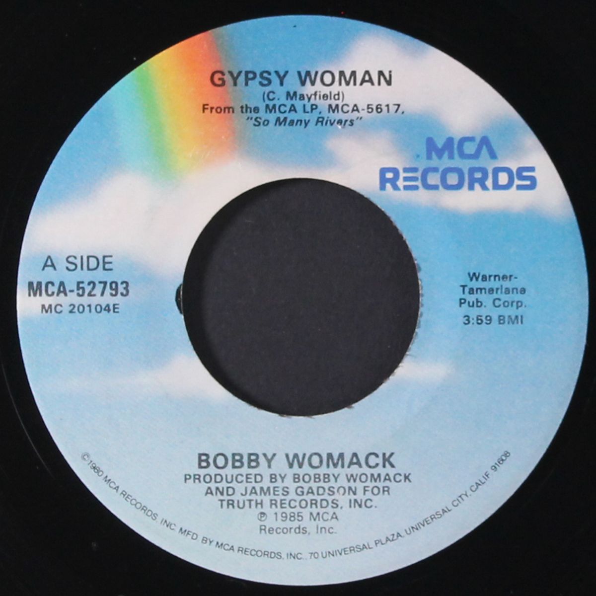 gypsy woman / whatever happened to the times by BOBBY WOMACK