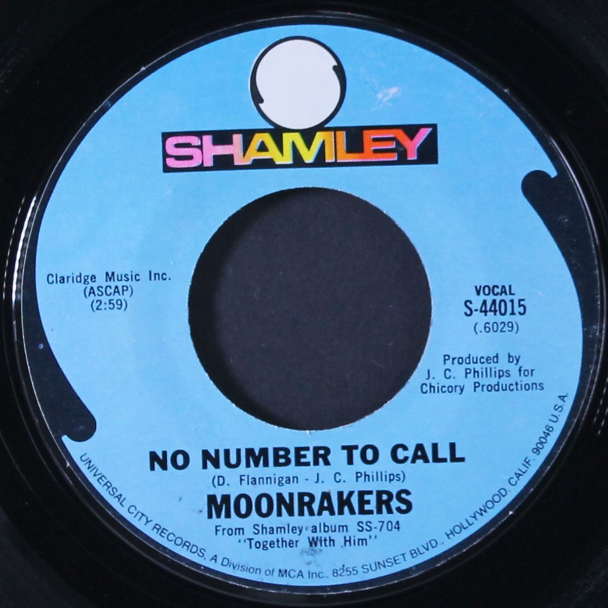 together with him / no number to call by MOONRAKERS