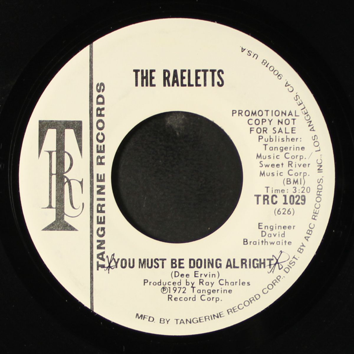 you must be doing alright / mono by RAELETTS