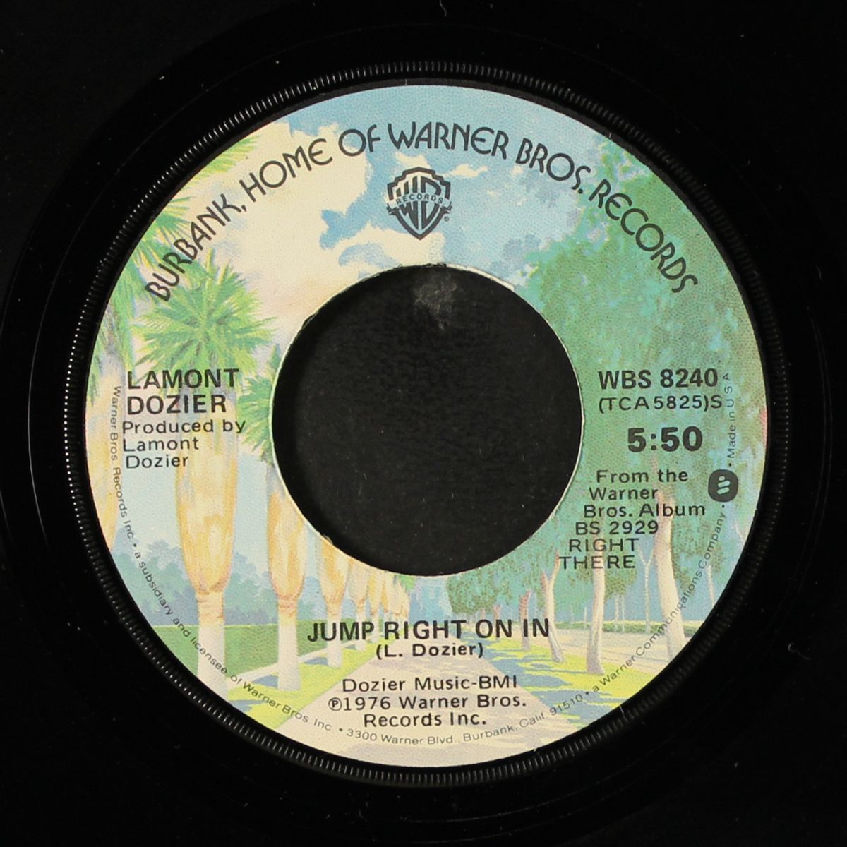 can't get off until the feeling stops / jump right on in by LAMONT DOZIER