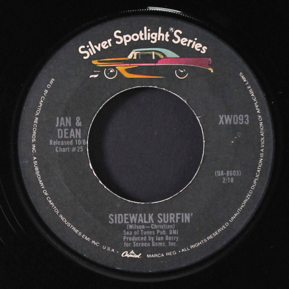 honolulu lulu / sidewalk surfin' by JAN & DEAN