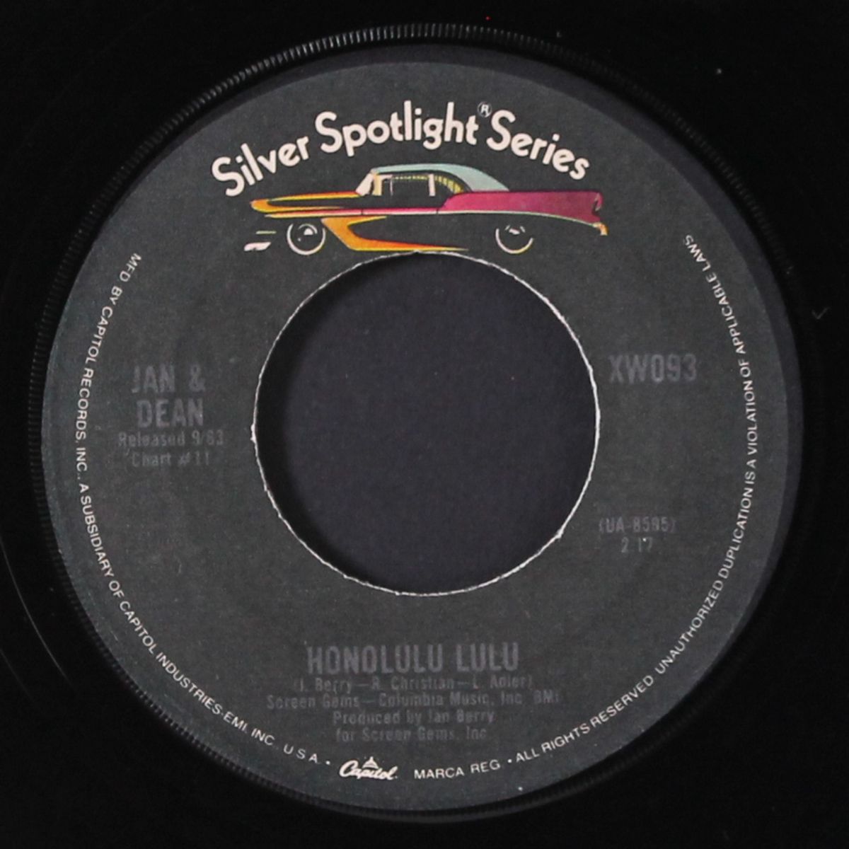 honolulu lulu / sidewalk surfin' by JAN & DEAN