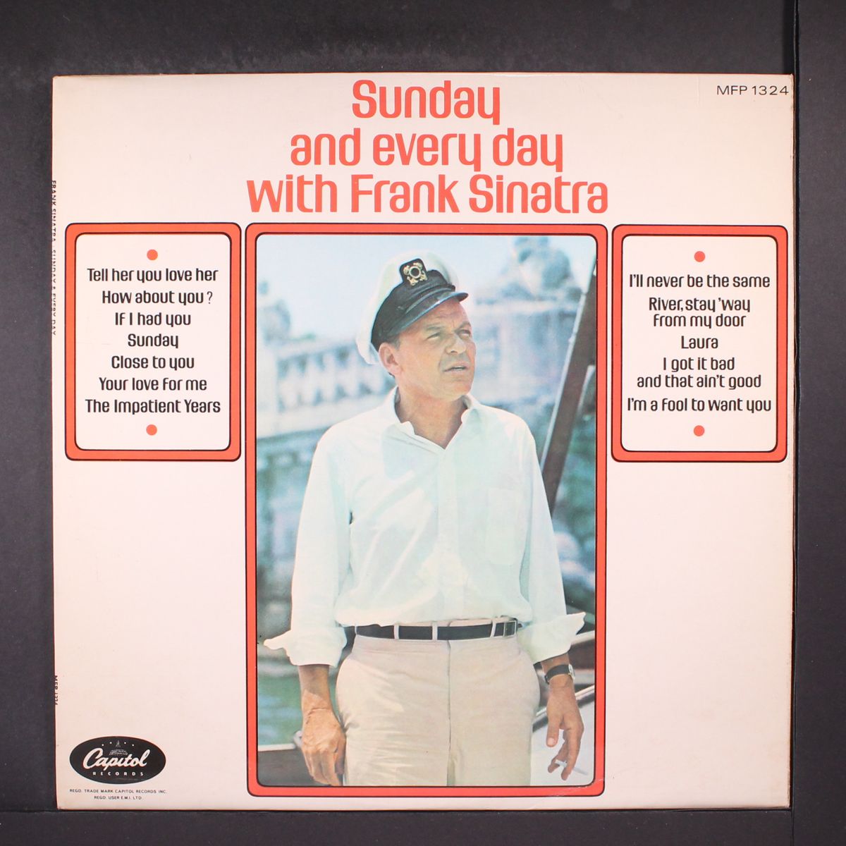 sunday and every day by FRANK SINATRA