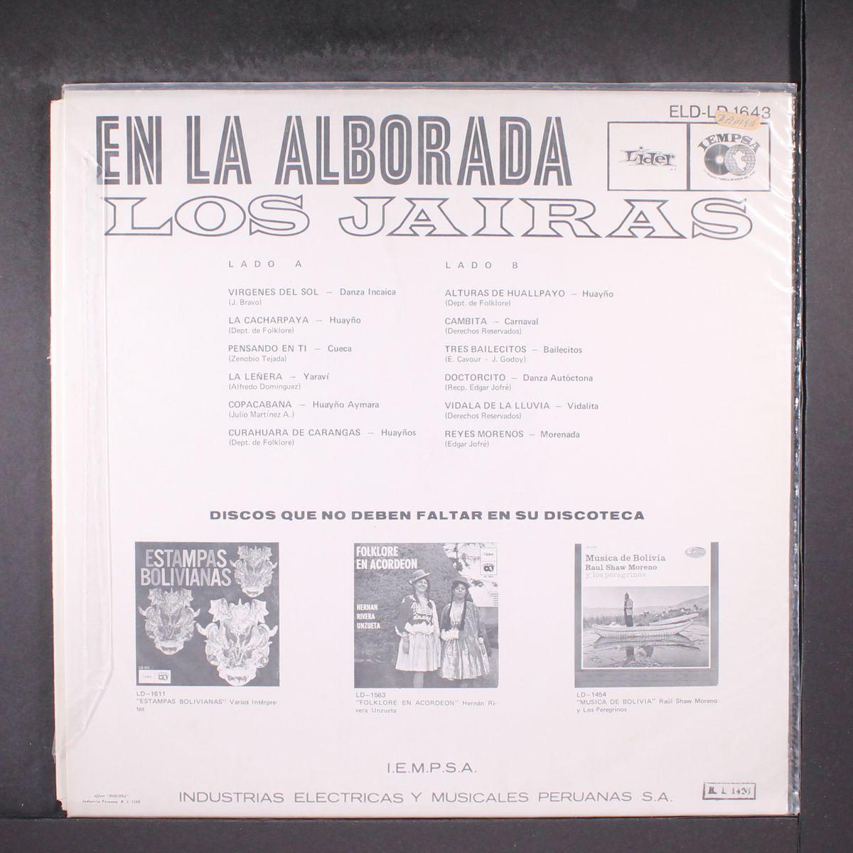 en la alborada by LOS JAIRAS