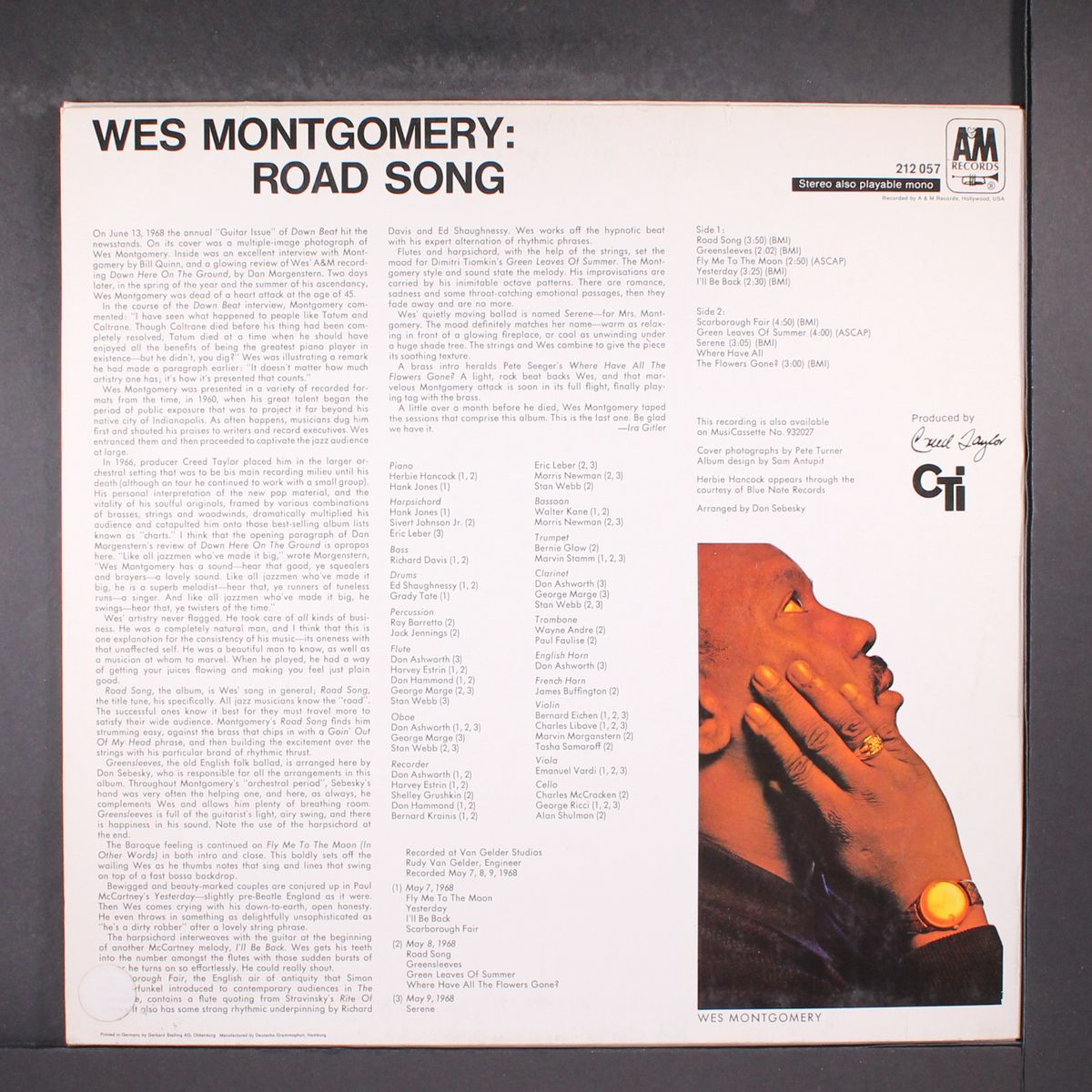 road song by WES MONTEGOMERY