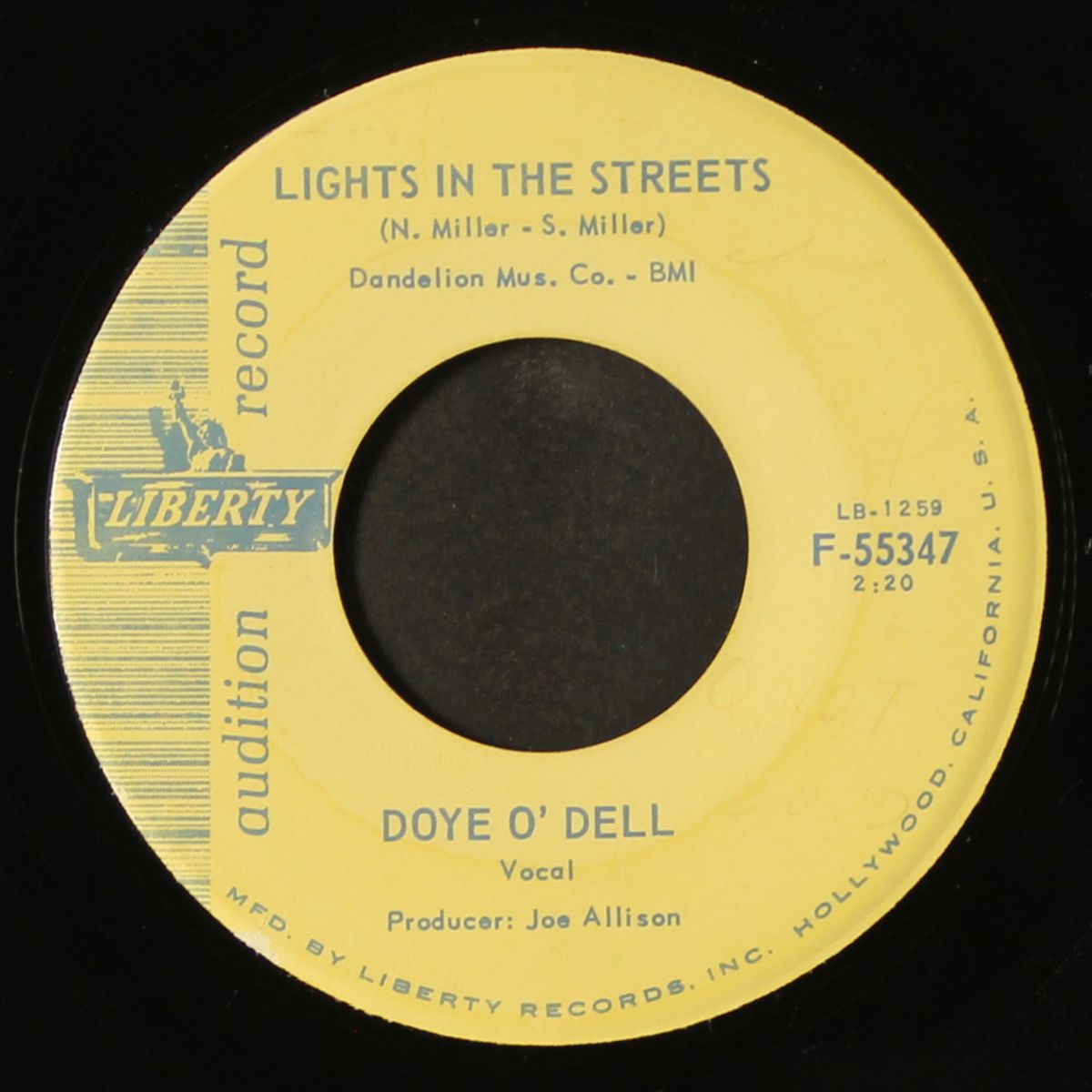 dreamboat, still afloat / lights in the streets by DOYE O'DELL