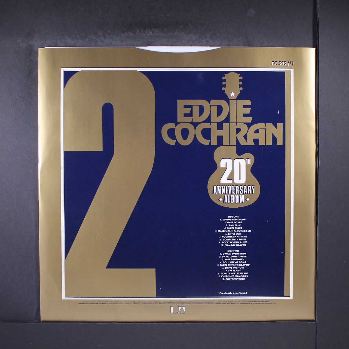 20th anniversary album by EDDIE COCHRAN