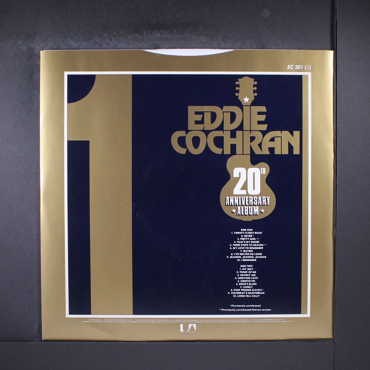 20th anniversary album by EDDIE COCHRAN