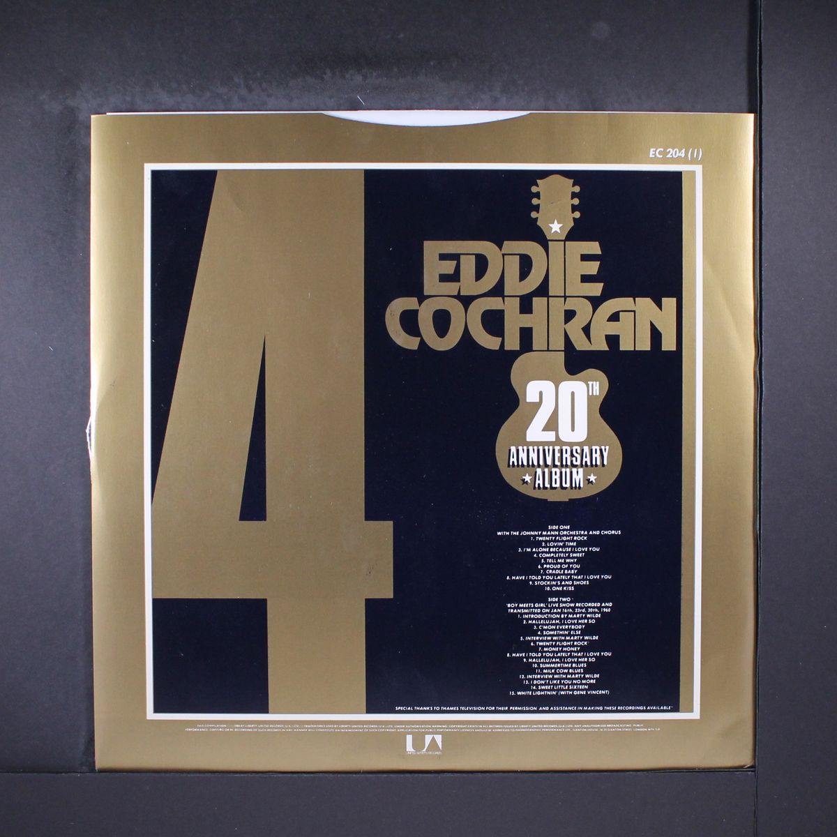 20th anniversary album by EDDIE COCHRAN