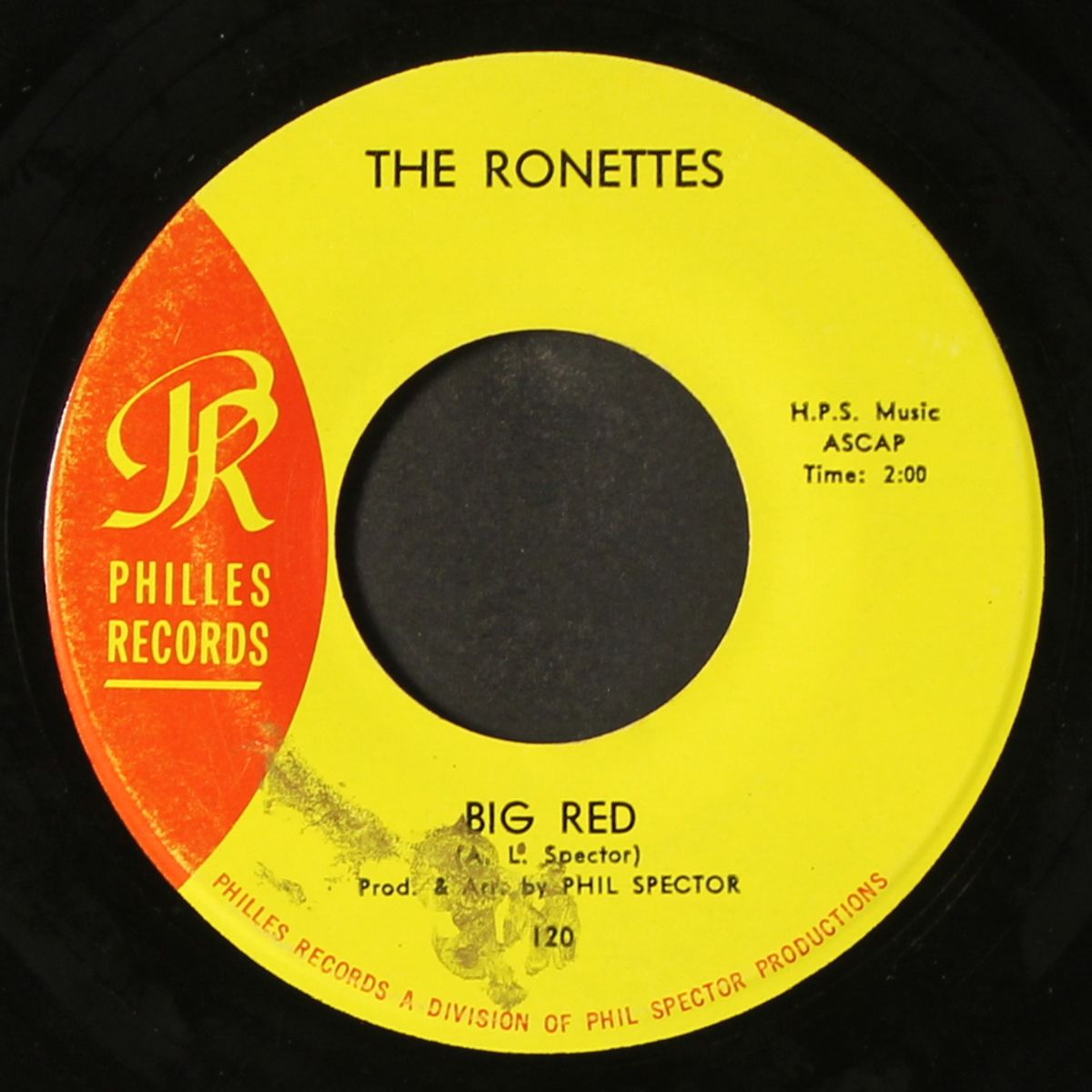 (the best part of) breakin' up / big red by RONETTES