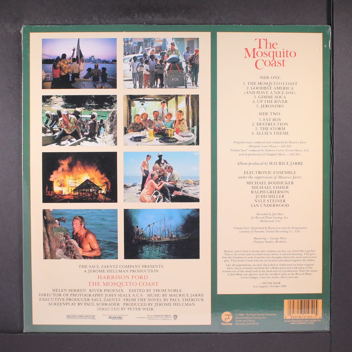 the mosquito coast by SOUNDTRACK