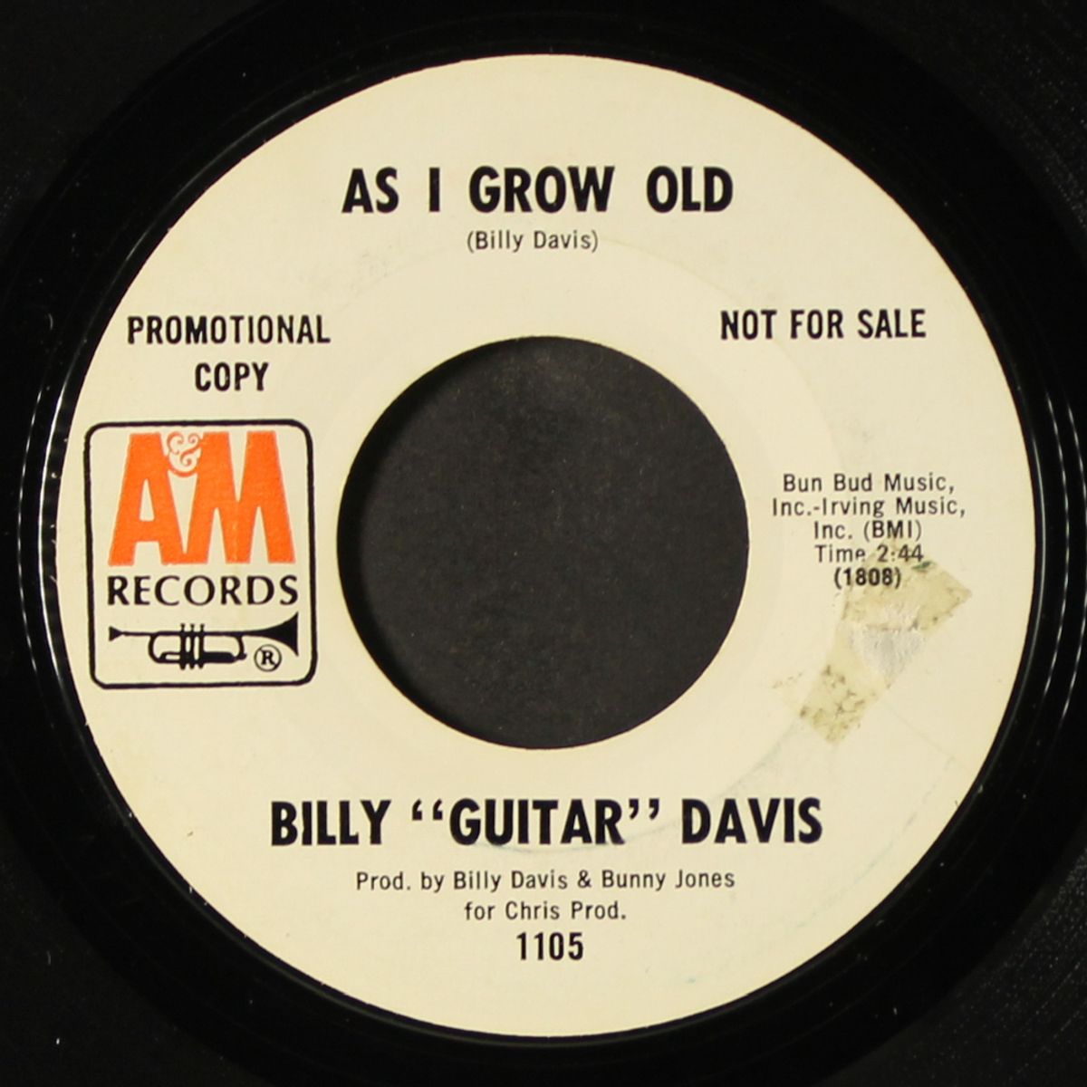 you put me in a groove by BILLY 'GUITAR' DAVIS