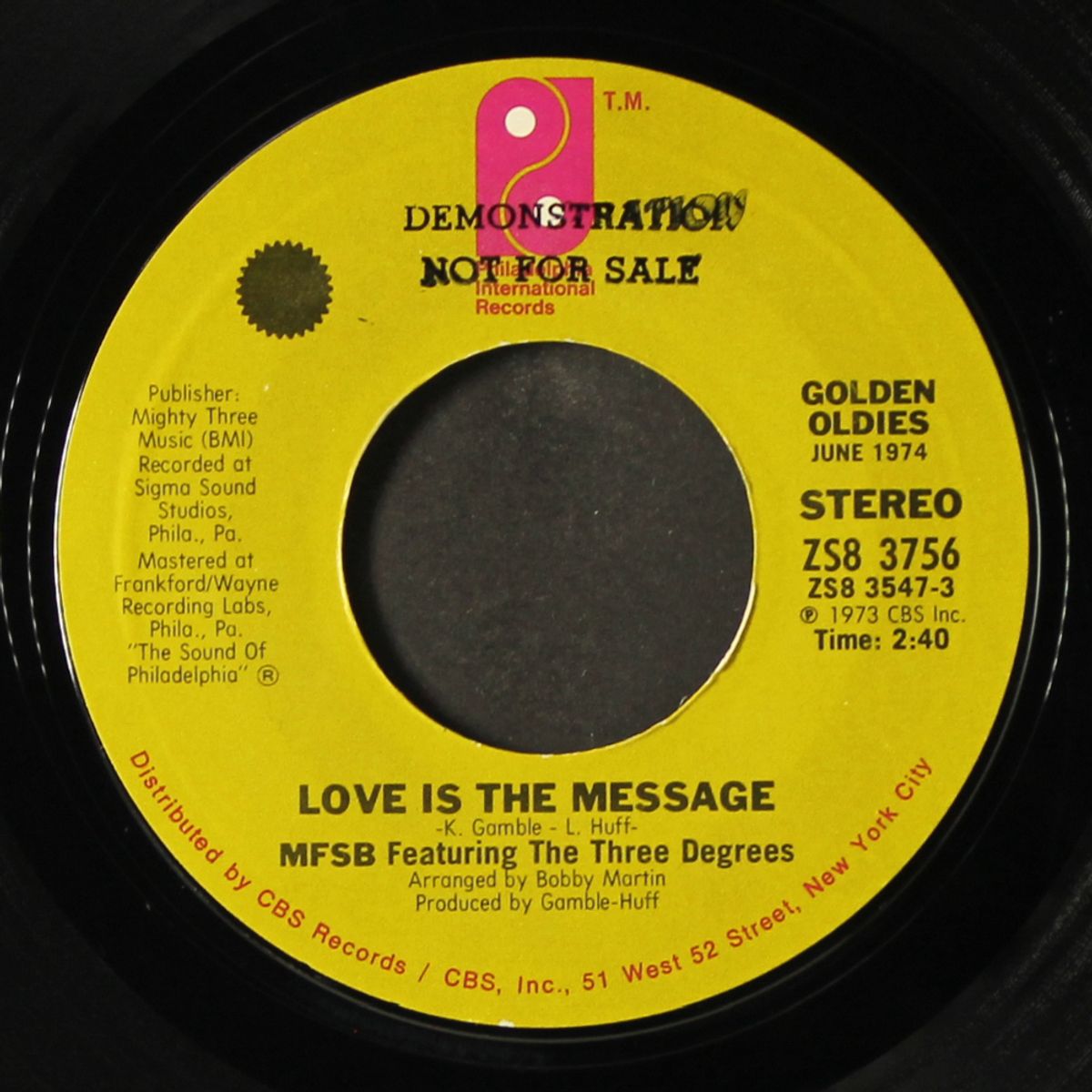 tsop (the sound of philadelphia) by MFSB