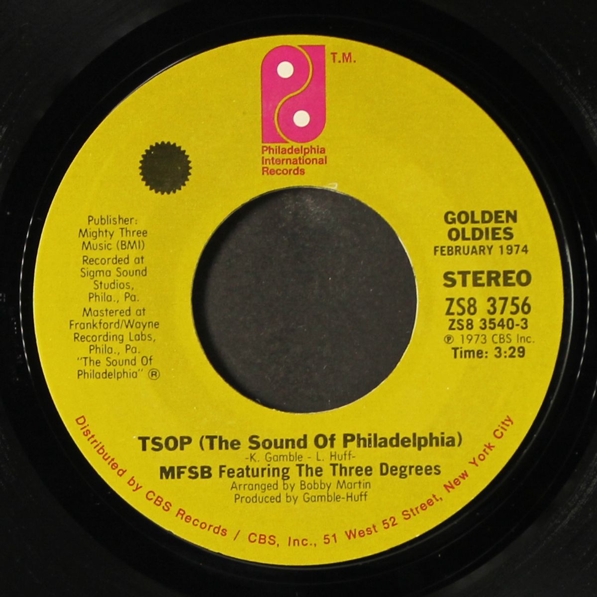 tsop (the sound of philadelphia) by MFSB