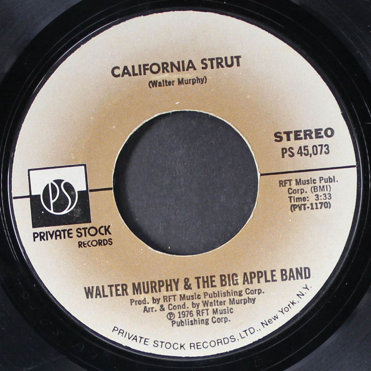 a fifth of beethoven / california strut by WALTER MURPHY & BIG APPLE BAND