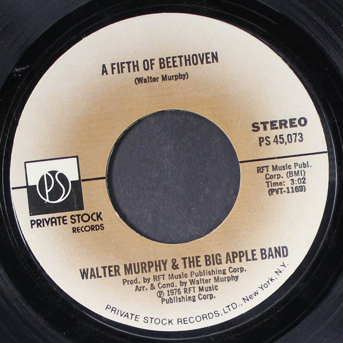 a fifth of beethoven / california strut by WALTER MURPHY & BIG APPLE BAND
