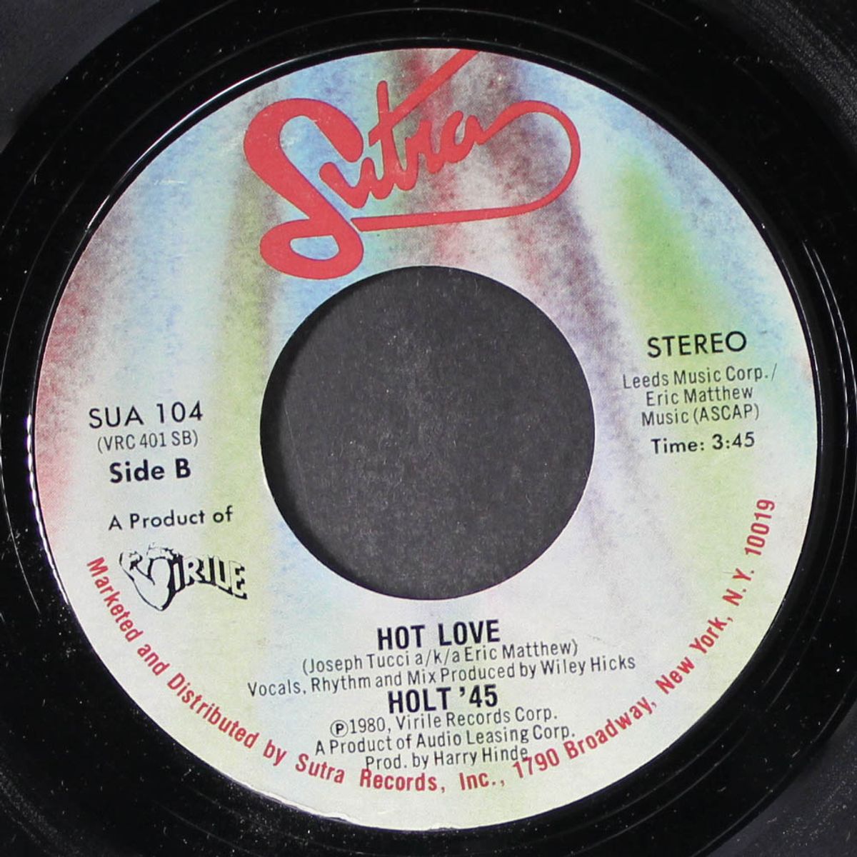 ain't got time / hot love by HOLT '45