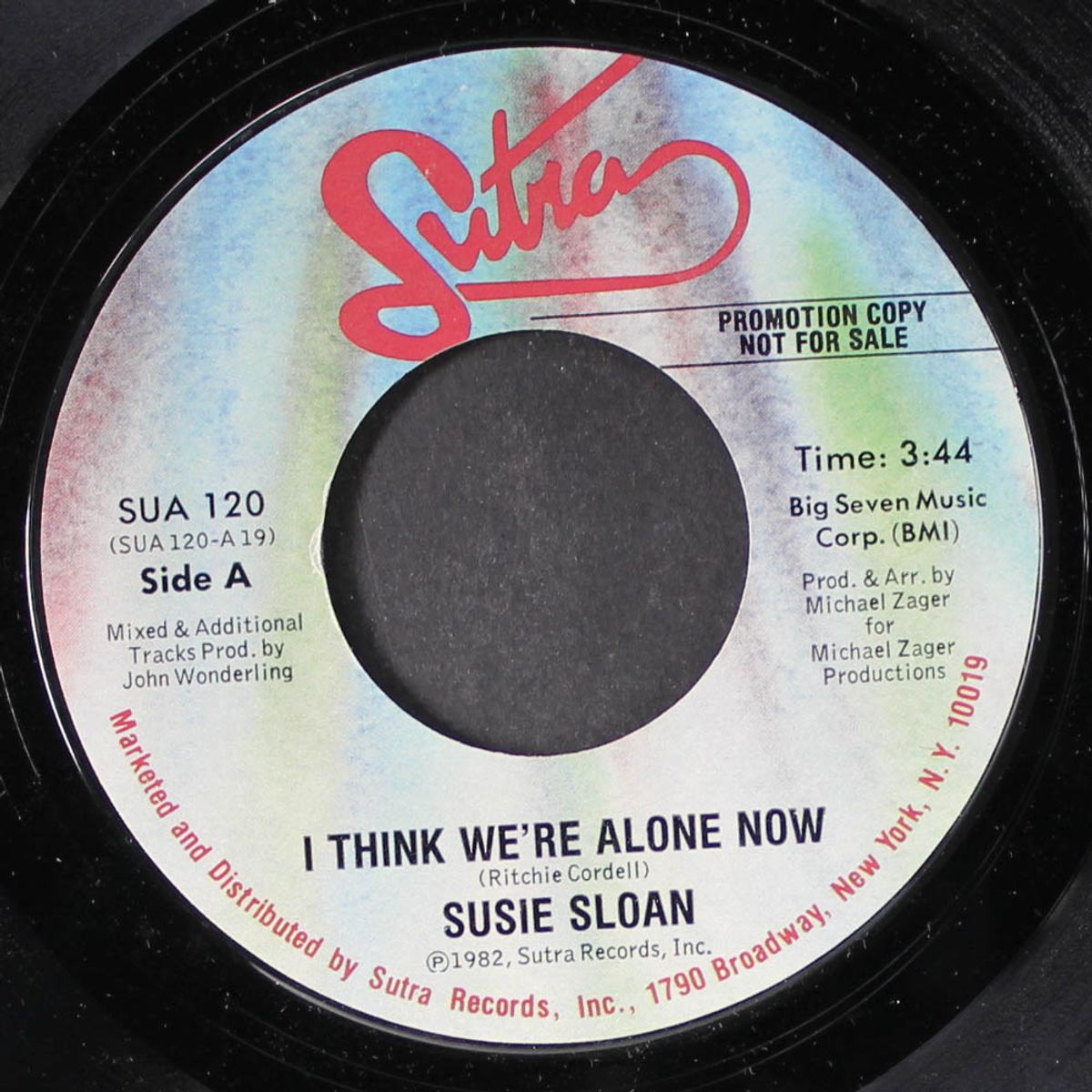 i think we're alone now / same by SUSIE SLOAN