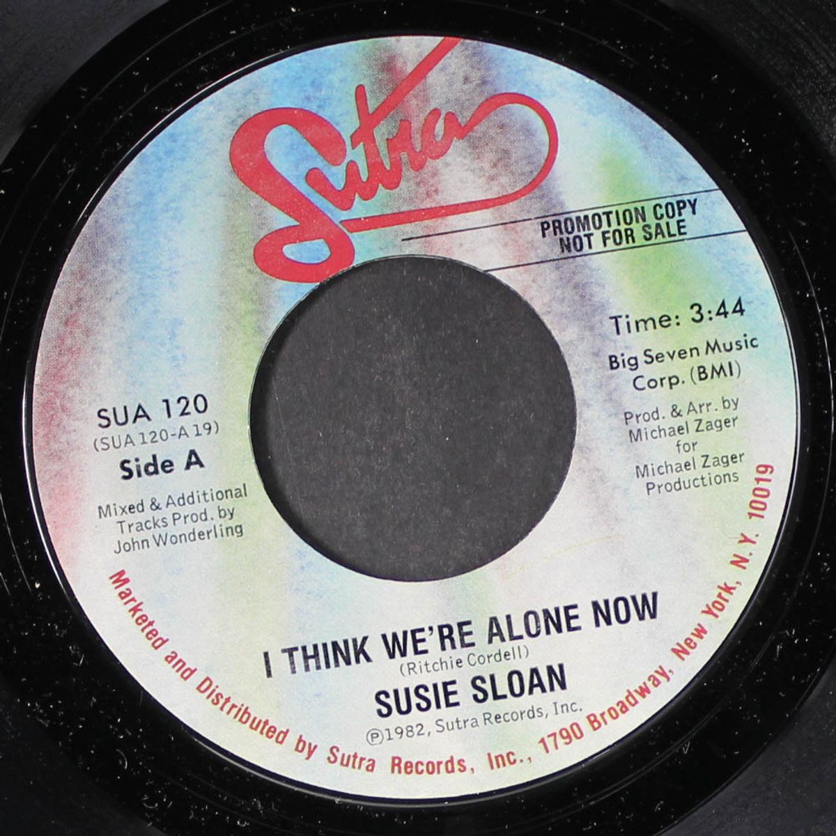 i think we're alone now / same by SUSIE SLOAN