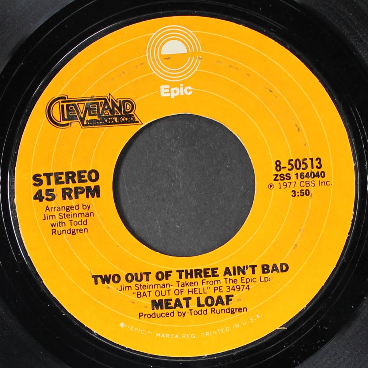 two out of three ain't bad / for crying out loud by MEAT LOAF