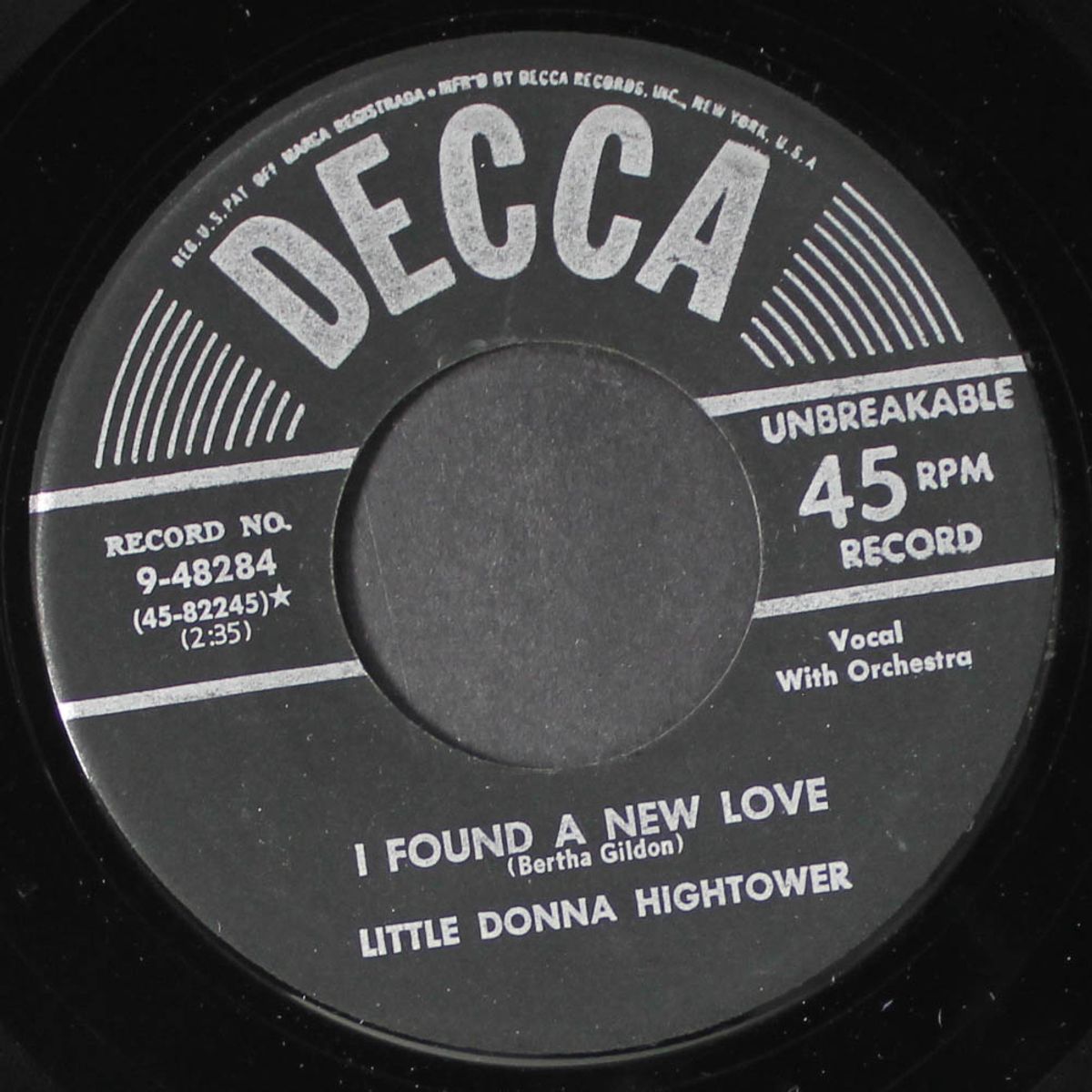 i found a new love / honest and truly by LITTLE DONNA HIGHTOWER