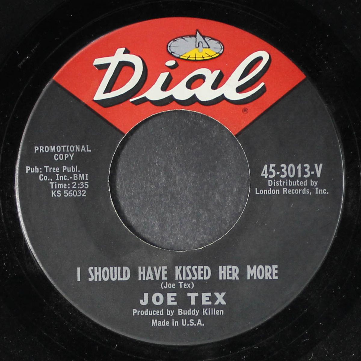 someone to take your place / i should have kissed her more by JOE TEX