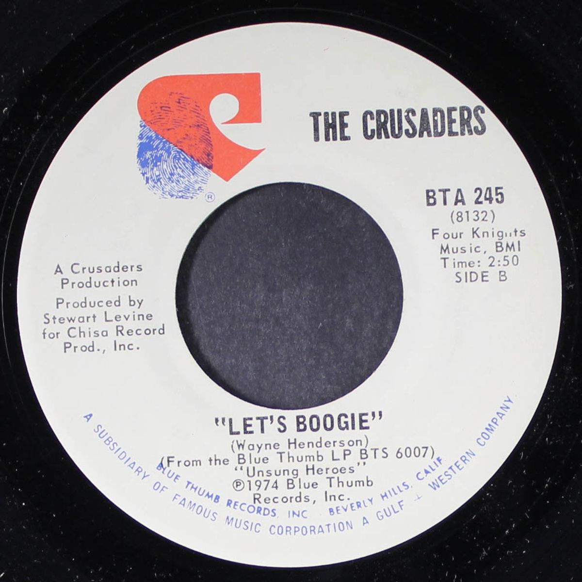 lay it on the line / let's boogie by CRUSADERS