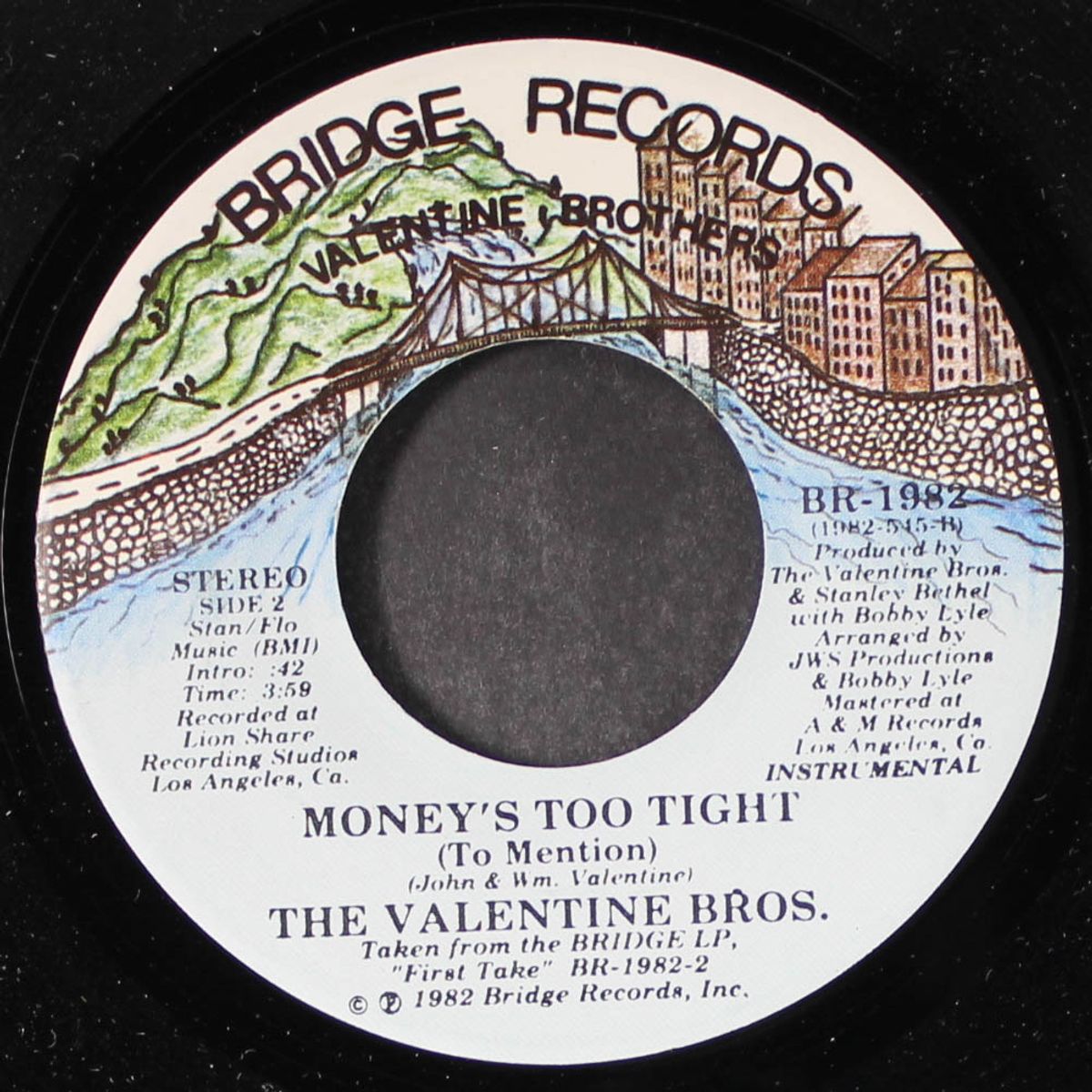 money's too tight / instrumental by VALENTINE BROTHERS