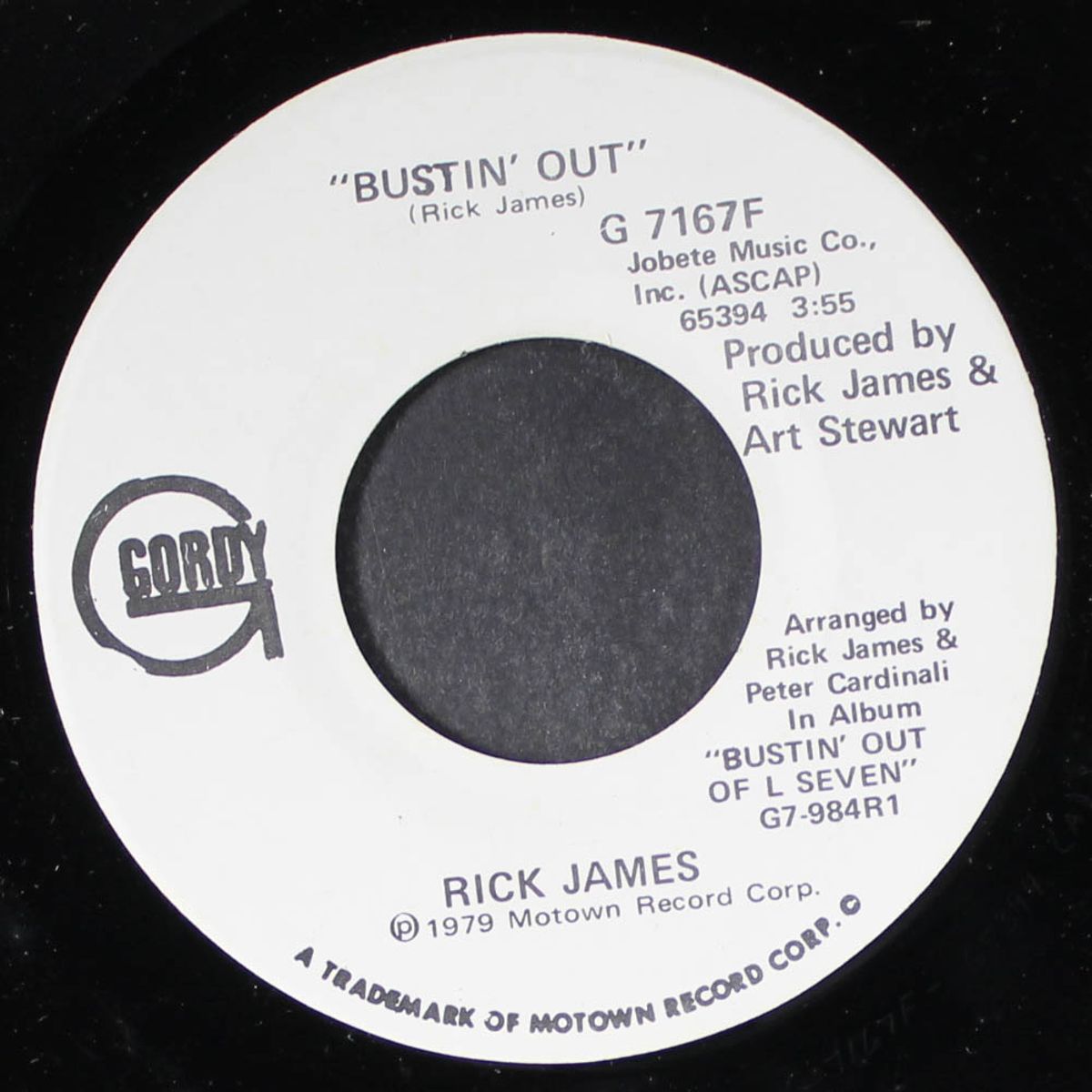 bustin' out / same by RICK JAMES