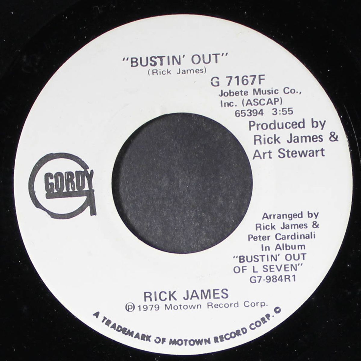 bustin' out / same by RICK JAMES