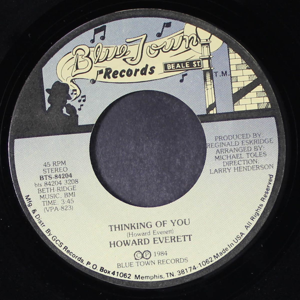 rainbow love / thinking of you by HOWARD EVERETT