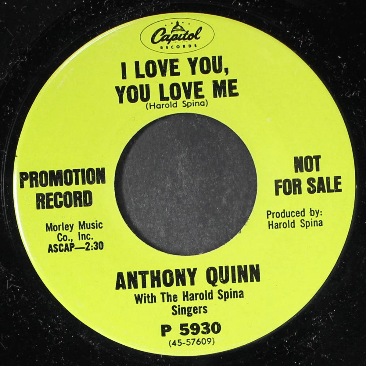 i love you, you love me / sometimes by ANTHONY QUINN