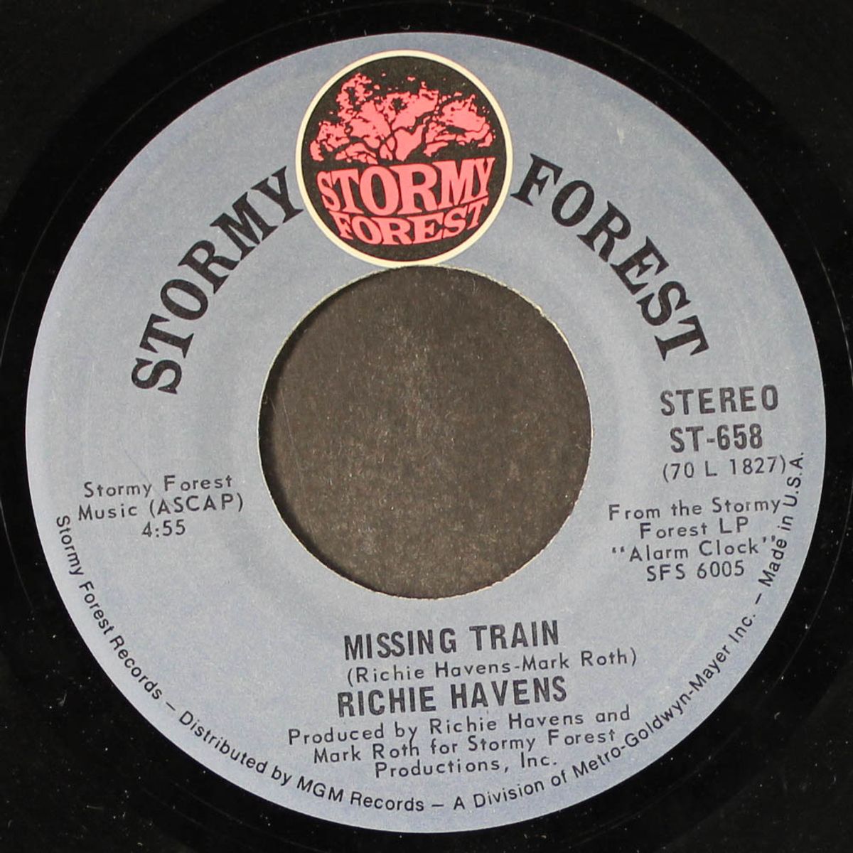 missing train / i've got to get to know myself by RICHIE HAVENS