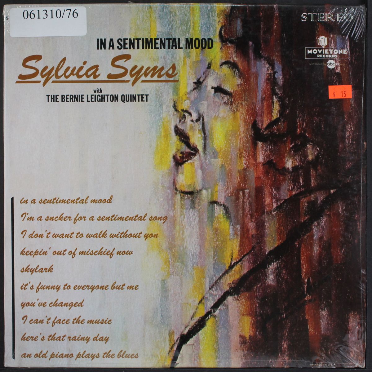 in a sentimental mood by SYLVIA SYMS