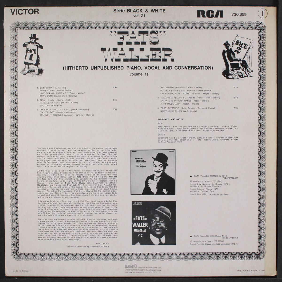 volume 1 by FATS WALLER